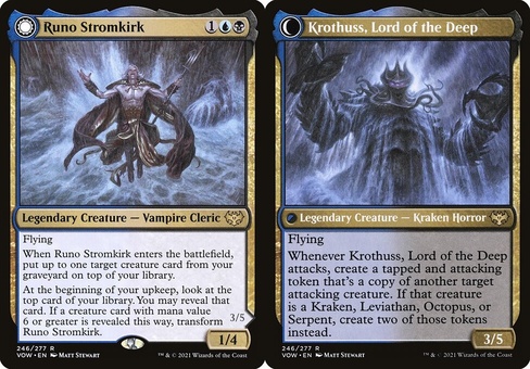 Runo Stromkirk // Krothuss, Lord of the Deep (foil)