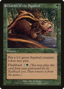 Chatter of the Squirrel (ODY mystery booster)