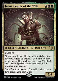 Izoni, Center of the Web (foil)