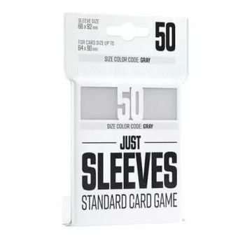 Gamegenic Just Sleeves - White (50ks) Gamegenic Just Sleeves - White (50ks)