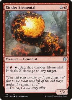 Cinder Elemental (mystery booster)