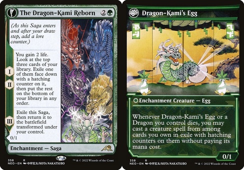 The Dragon-Kami Reborn // Dragon-Kami's Egg (showcase)
