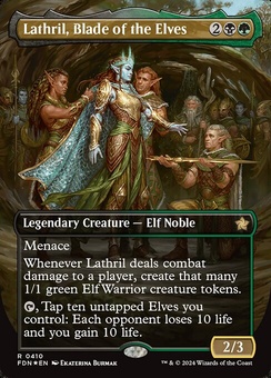 Lathril, Blade of the Elves (borderless)