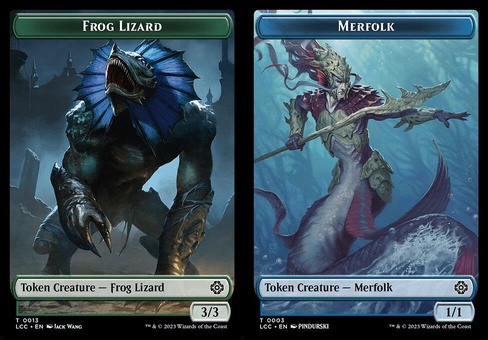 Frog Lizard // Merfolk (token)