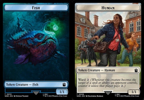 Fish // Human #006 (token)