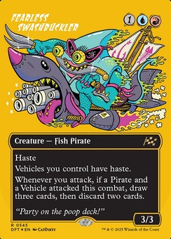 Fearless Swashbuckler (borderless boxtopper)