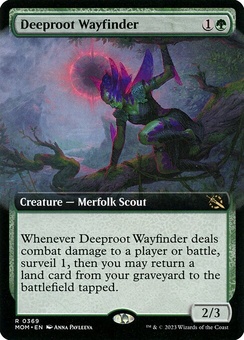 Deeproot Wayfinder (extended art foil)