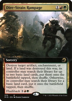 Dire-Strain Rampage (extended art)