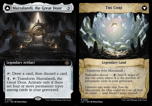 Matzalantli, the Great Door // The Core (extended art)