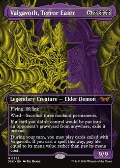 Valgavoth, Terror Eater (borderless foil)