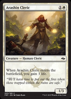 Arashin Cleric (foil - EX)