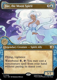 Yue, the Moon Spirit (borderless showcase foil)