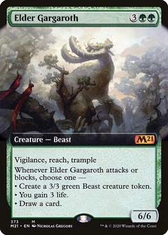 Elder Gargaroth (extended art)