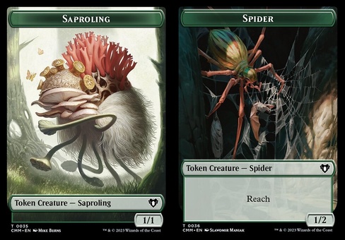 Saproling // Spider (token)
