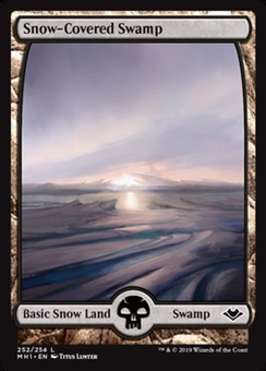 Snow-Covered Swamp (fullart)