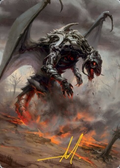 Scion of Draco (art series borderless signed)