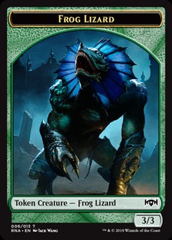 Frog Lizard (token)