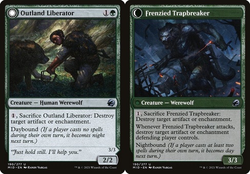 Outland Liberator // Frenzied Trapbreaker