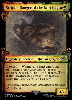 Strider, Ranger of the North (scroll foil)