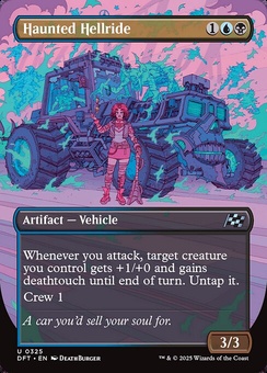 Haunted Hellride (borderless foil)