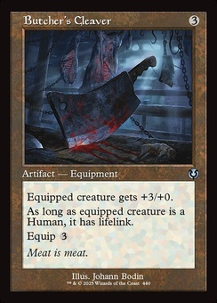 Butcher's Cleaver (retro)
