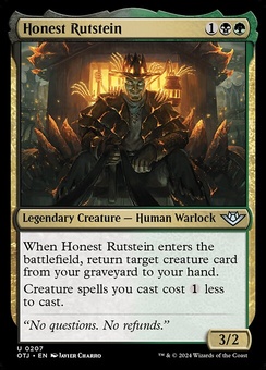 Honest Rutstein (foil)