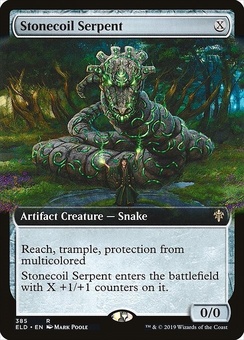 Stonecoil Serpent (extended art)