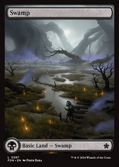 Swamp #287 (foil)