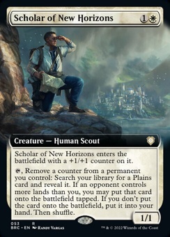 Scholar of New Horizons (extended art)