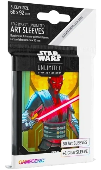 Star Wars: Unlimited Art Sleeves - Darth Maul