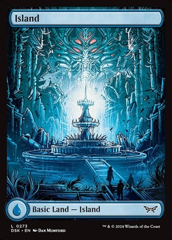 Island (borderless foil)