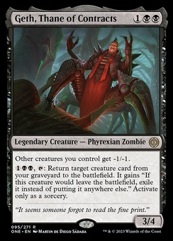 Geth, Thane of Contracts (promo pack)
