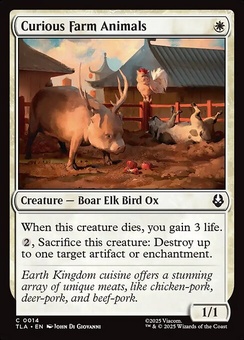 Curious Farm Animals (foil)
