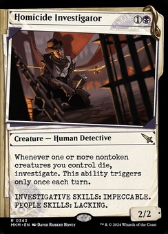 Homicide Investigator (showcase)