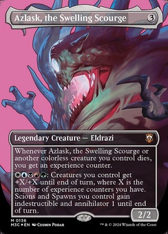Azlask, the Swelling Scourge (borderless)