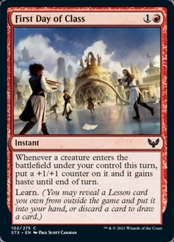First Day of Class (foil)