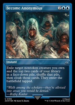 Become Anonymous (etched)