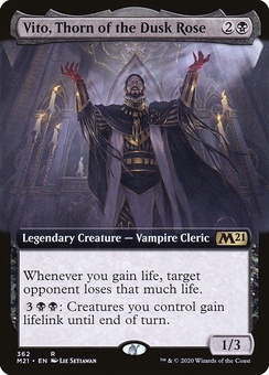 Vito, Thorn of the Dusk Rose (extended art)