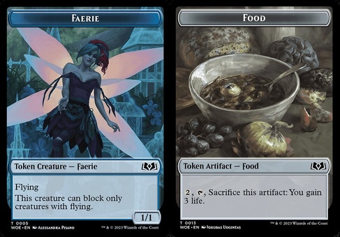 Faerie // Food #13 (token foil)