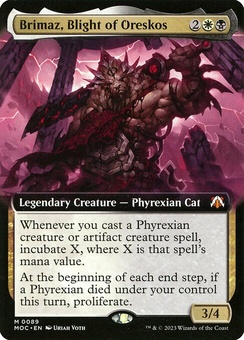 Brimaz, Blight of Oreskos (extended art foil)
