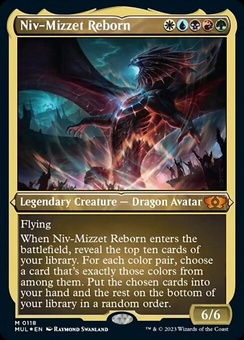 Niv-Mizzet Reborn (etched foil)