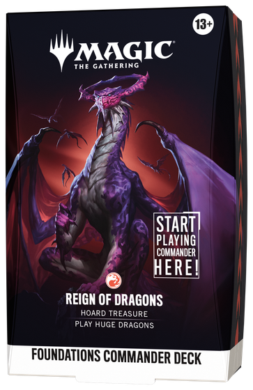 Commander: Foundations: "Reign of Dragons" Commander Deck