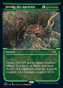 Invoke the Ancients (showcase foil)