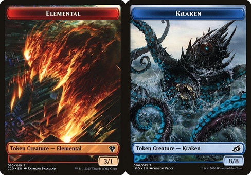 Elemental #10 // Kraken (token)