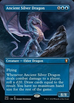 Ancient Silver Dragon (borderless)