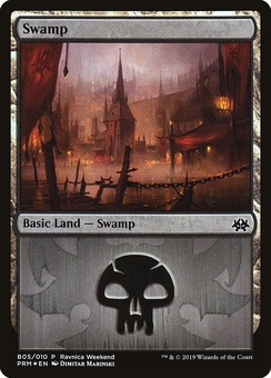 Swamp (Ravnica Weekend promo - Rakdos)