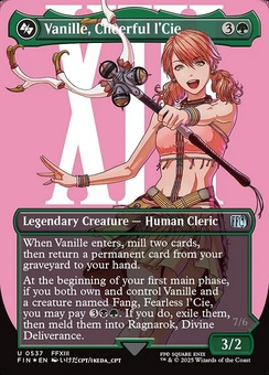 Vanille, Cheerful l'Cie (borderless surge foil)