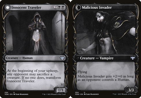 Innocent Traveler // Malicious Invader (showcase)