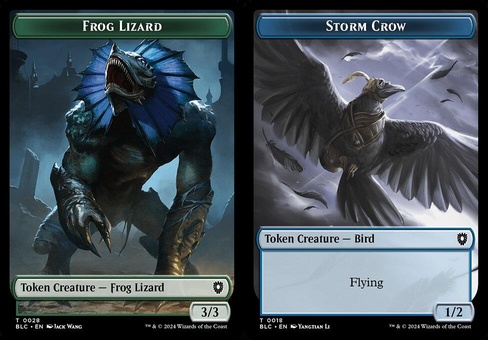 Frog Lizard // Storm Crow (token)
