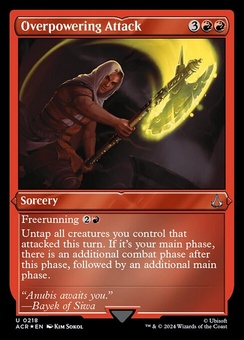 Overpowering Attack (etched)